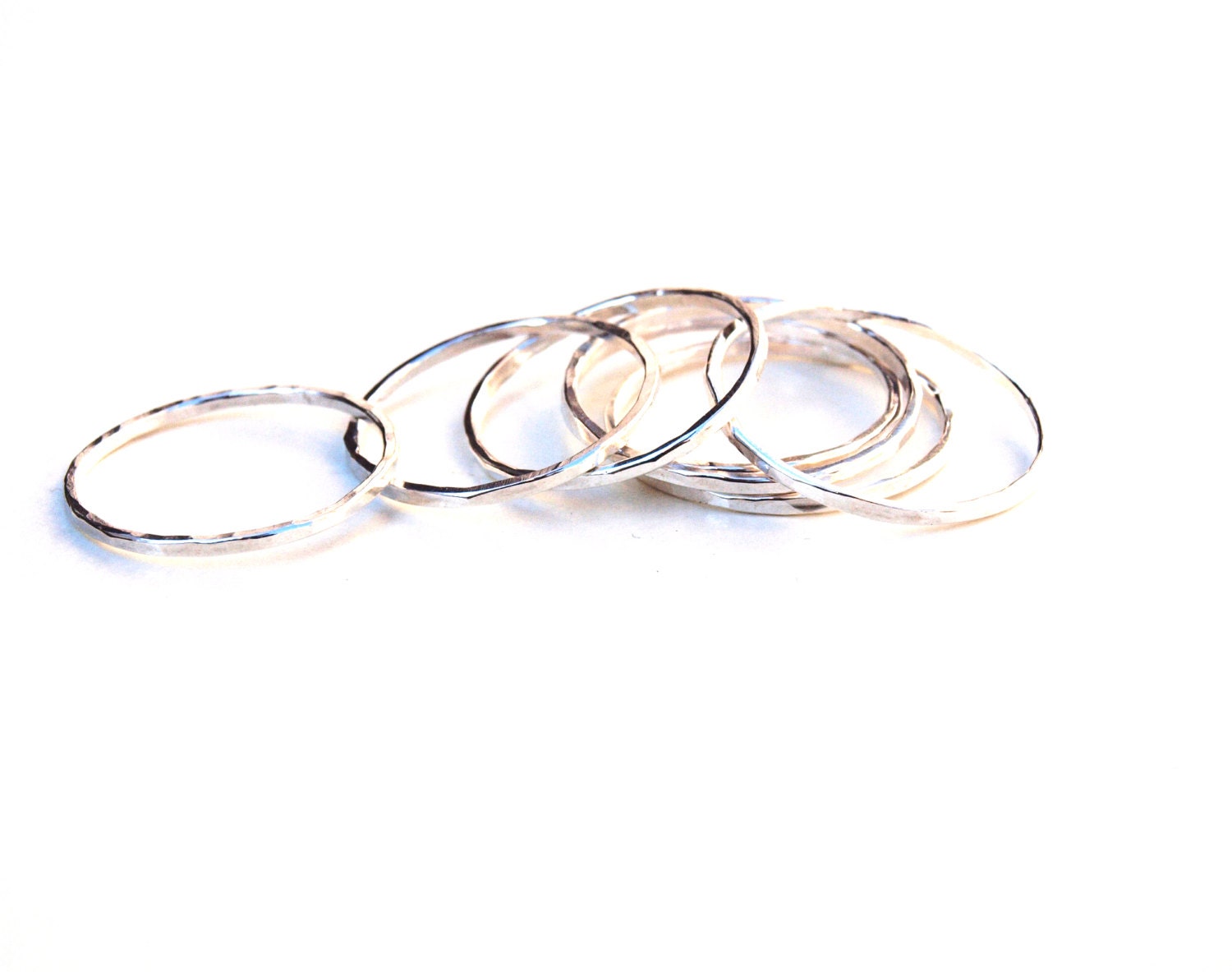 Extra Thin Silver Stacking Ring