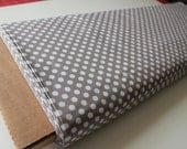 Cotton Dots Small by Riley Blake Designs, Cotton Dots Gray 1/2 yard, more yardage in stock