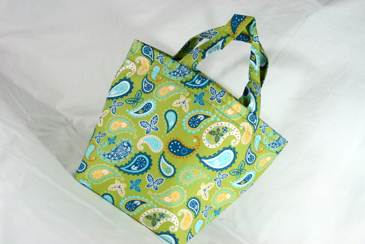 Bucket Bag for Knitting or Crochet Project