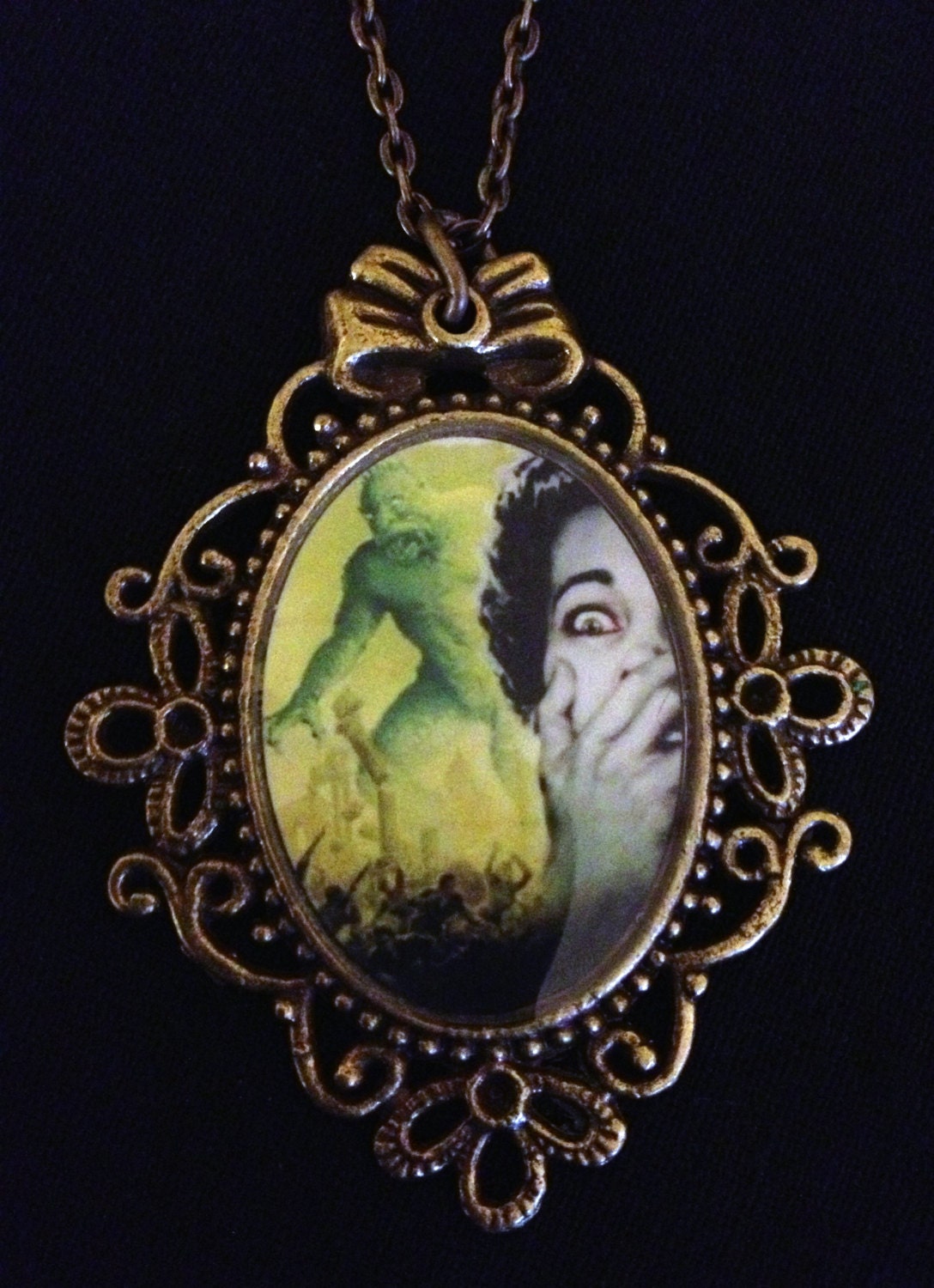 Vintage Horror Necklace