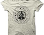 Lunar goddess flower of life tshirt - emkell