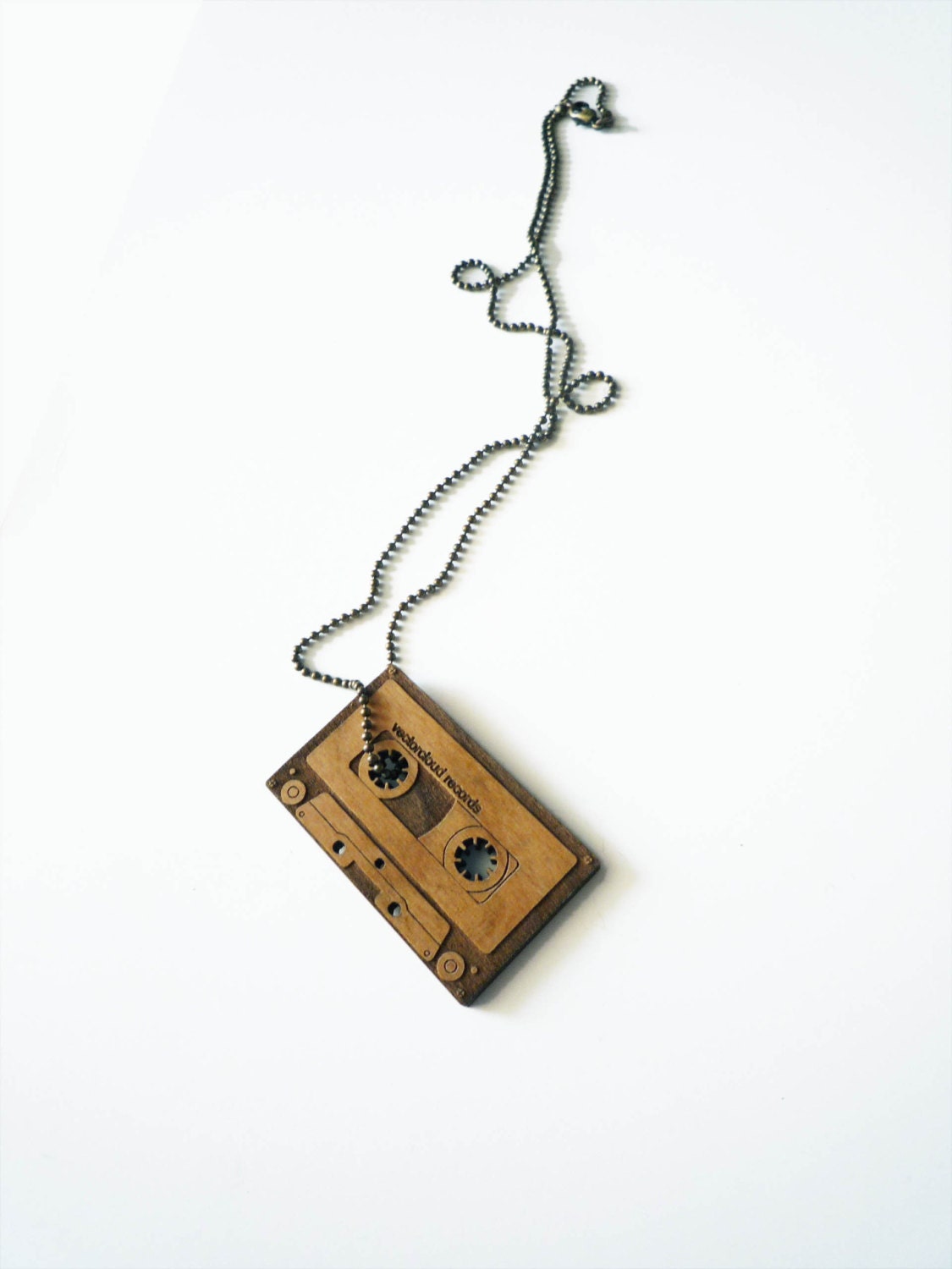 Cassette Necklace by Vectorcloud