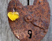 Genuine Amber Heart  Pendant  Necklace Honey Orange Amber Love Charm Hand Sculpted Birthday Mother's Day Gift  Jewelry