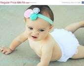 MEMORIAL DAY SALE Ruffle Baby Bloomers -Chiffon Ruffle Bum Bloomers - Great Photo Prop - Other Colors Available