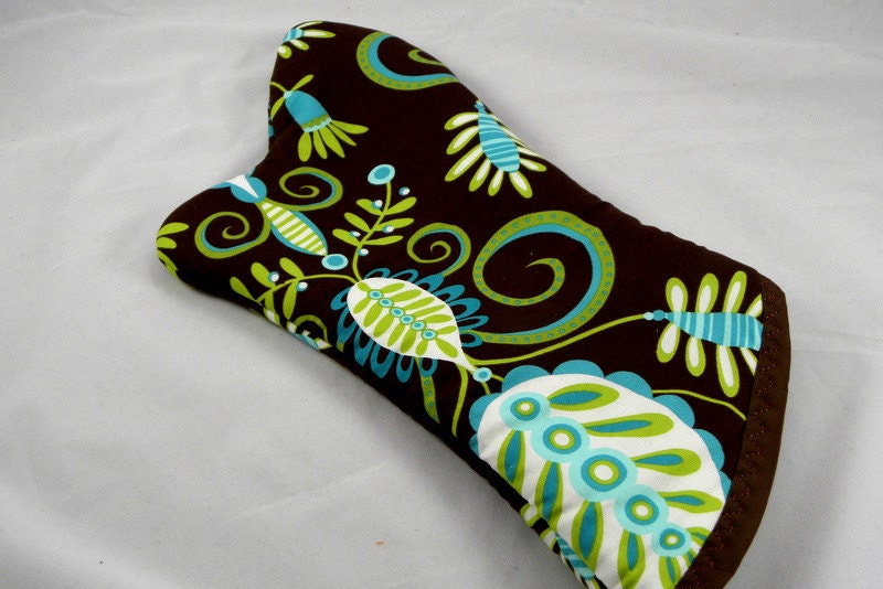 Paisley Oven Mitt