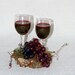 Wine for the Bride and Groom Wedding Cake Topper