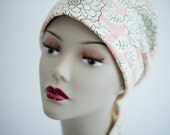 Cancer Hat Chemo Scarf Head Wrap Alopecia Turban  Chemo Turban Scarf Headcovering Rose Floral