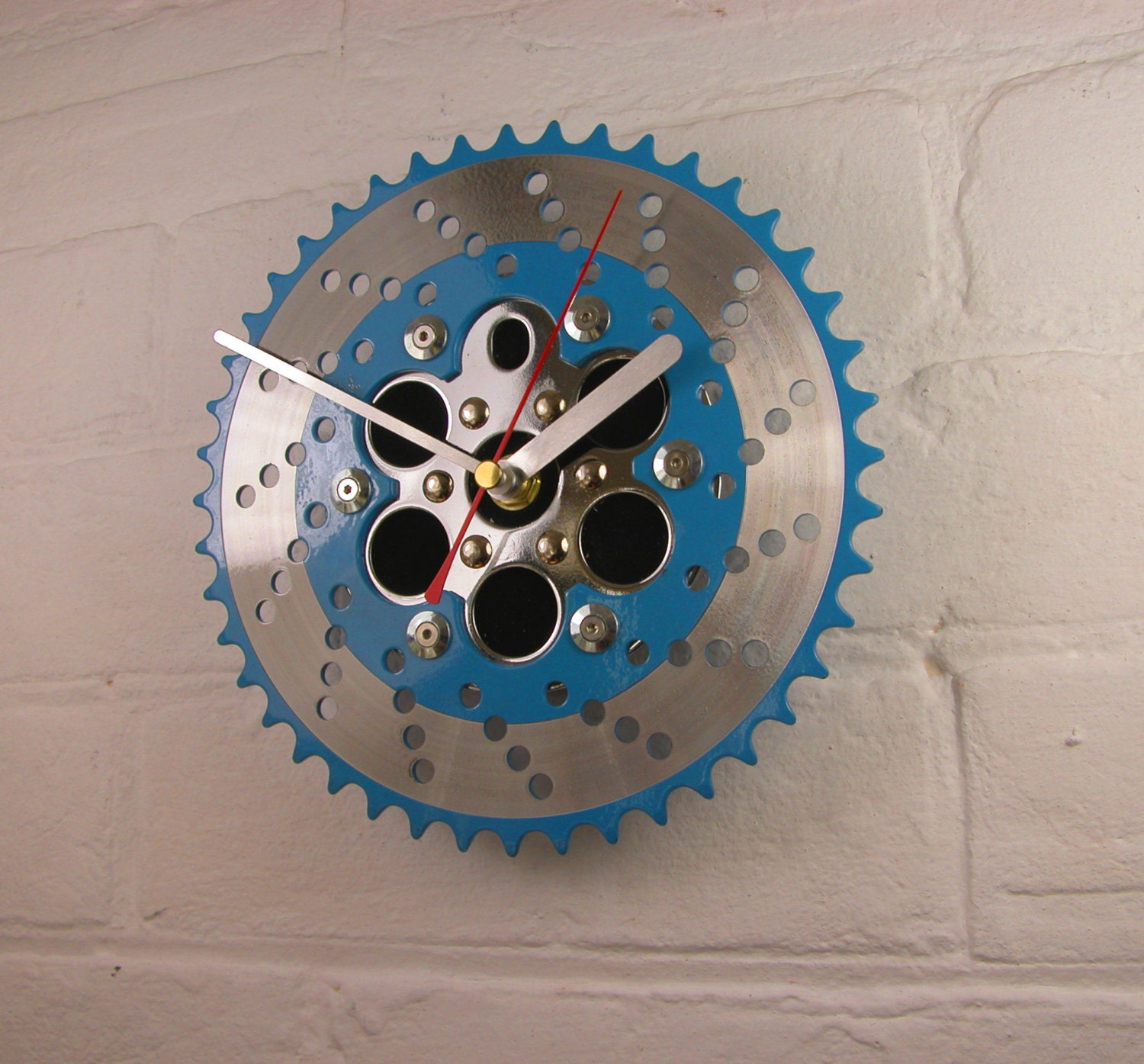 BMX Two Tone Chainring Clock