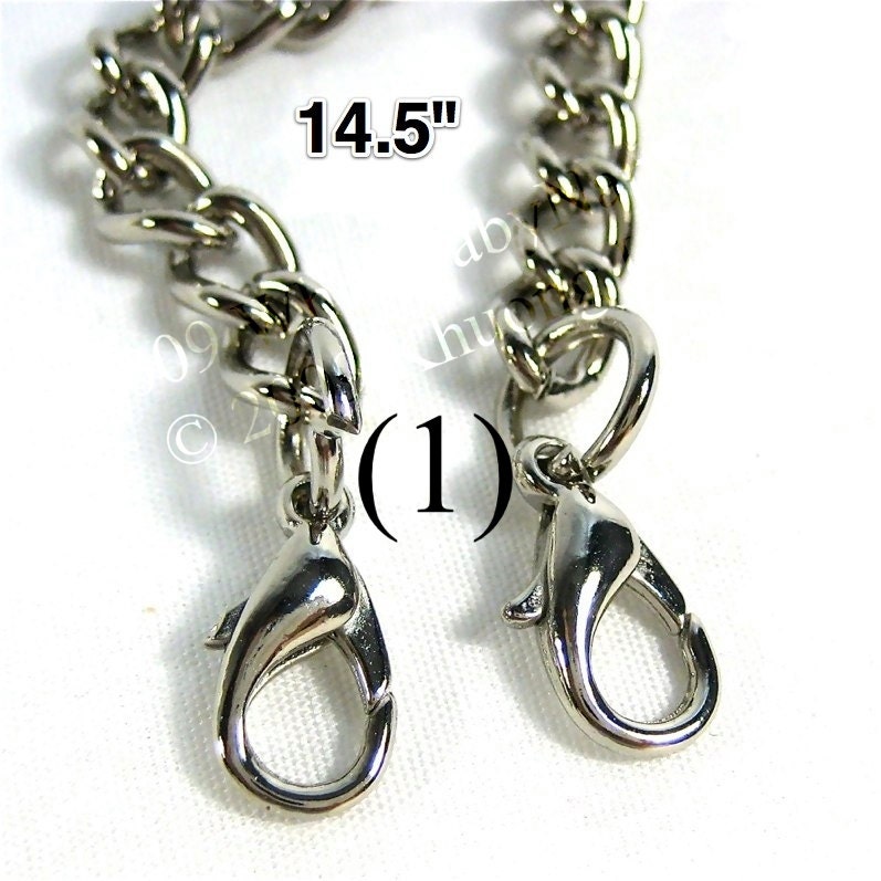 1 Nickel-free purse chain(TM) 14.5 inch- Sterling
