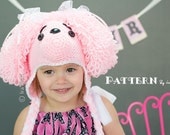 NEW PATTERN - Loopy the Poodle Hat  - Crochet PDF Pattern