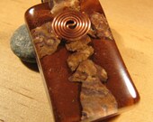 Rhyolite and Sandstone Orgone Pendant