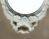 Vintage, Powder White Westlake Styled MIRROR , , ,