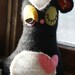skunk stuffed animal plush, skunk plush, skunk softie, handmade/ eco friendly