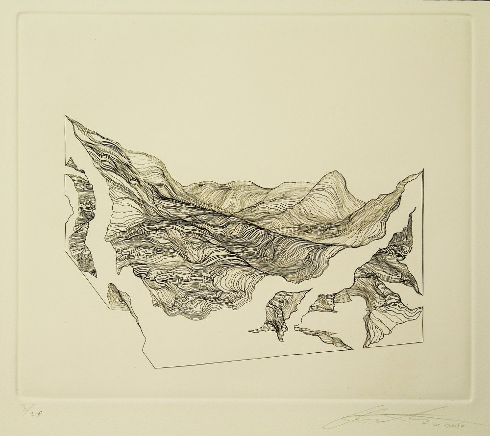 contour/landscape number 1