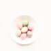 Easter eggs, pastel wall decor, minimalist kitchen, modern kitchen art, organic farm fresh eggs - pink, green, white