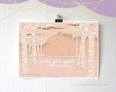 Come Give Your Tomorrow - Text Art Quote Print