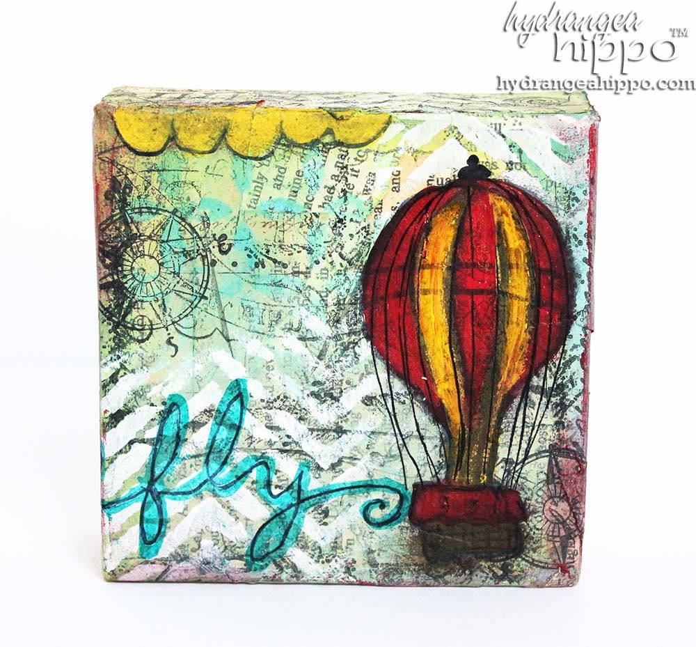 Fly - An Original MIXED MeDiA Canvas