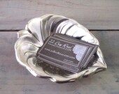 Vintage Silver Plate Leaf Bowl