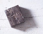 Vintage Gatsby & Daisy Dancing Letterpress Print Block 1920's Flappers Jazz Age