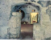 Vintage Florida Postcard - Saint St Augustine - Passageway in Castillo De San Marcos Gunners Tools