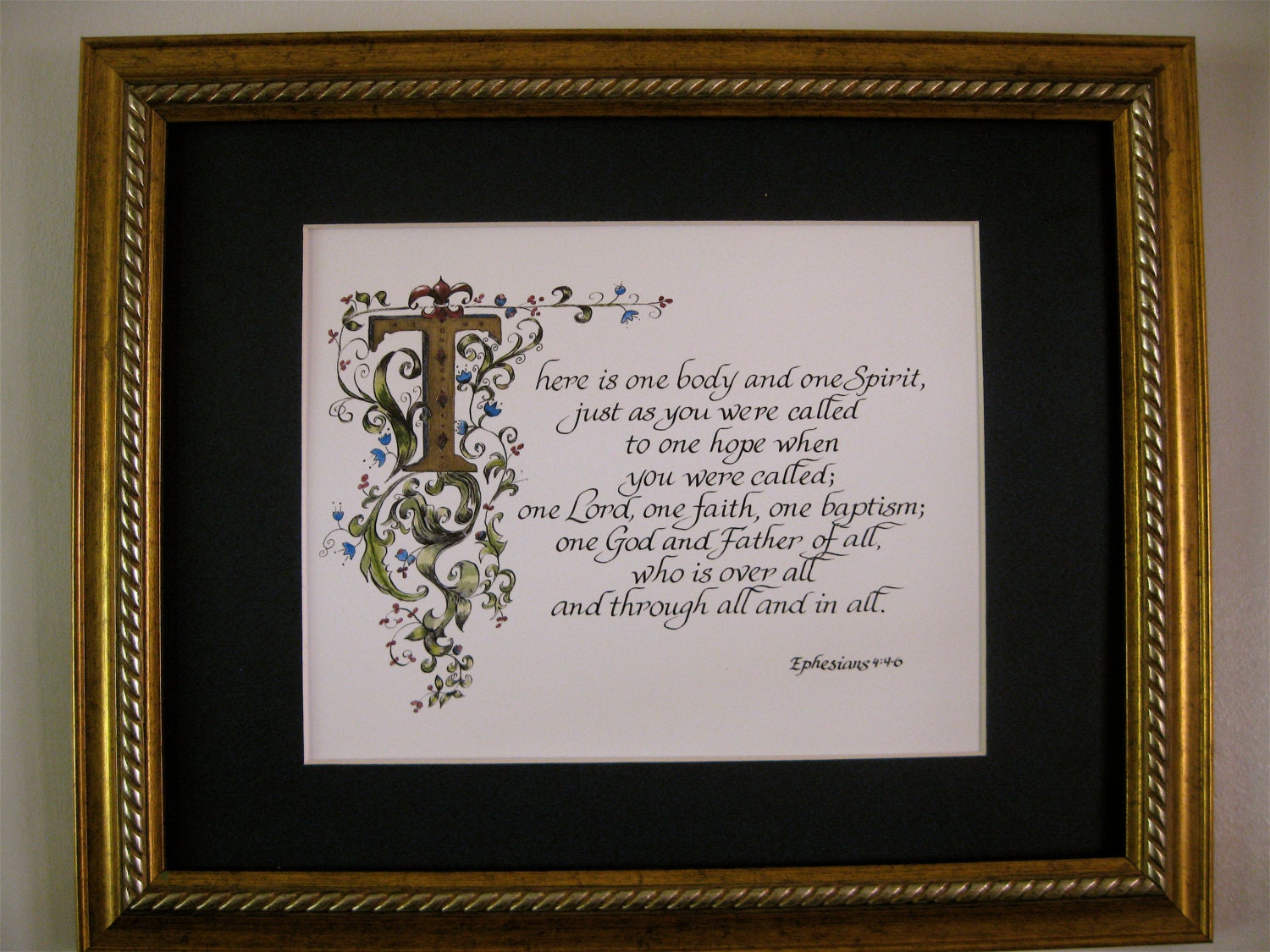 Custom Calligraphy,  Calligraphy Scripture, Bible, Calligraphy custom, Calligraphy, Old World