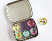 Magnets - Ice Cream Parlour - Super Strong Set of 6