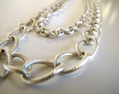 Double Strand Silver Chain