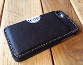 Wallette, iphone case, brown leather, reclaimed leather wallet