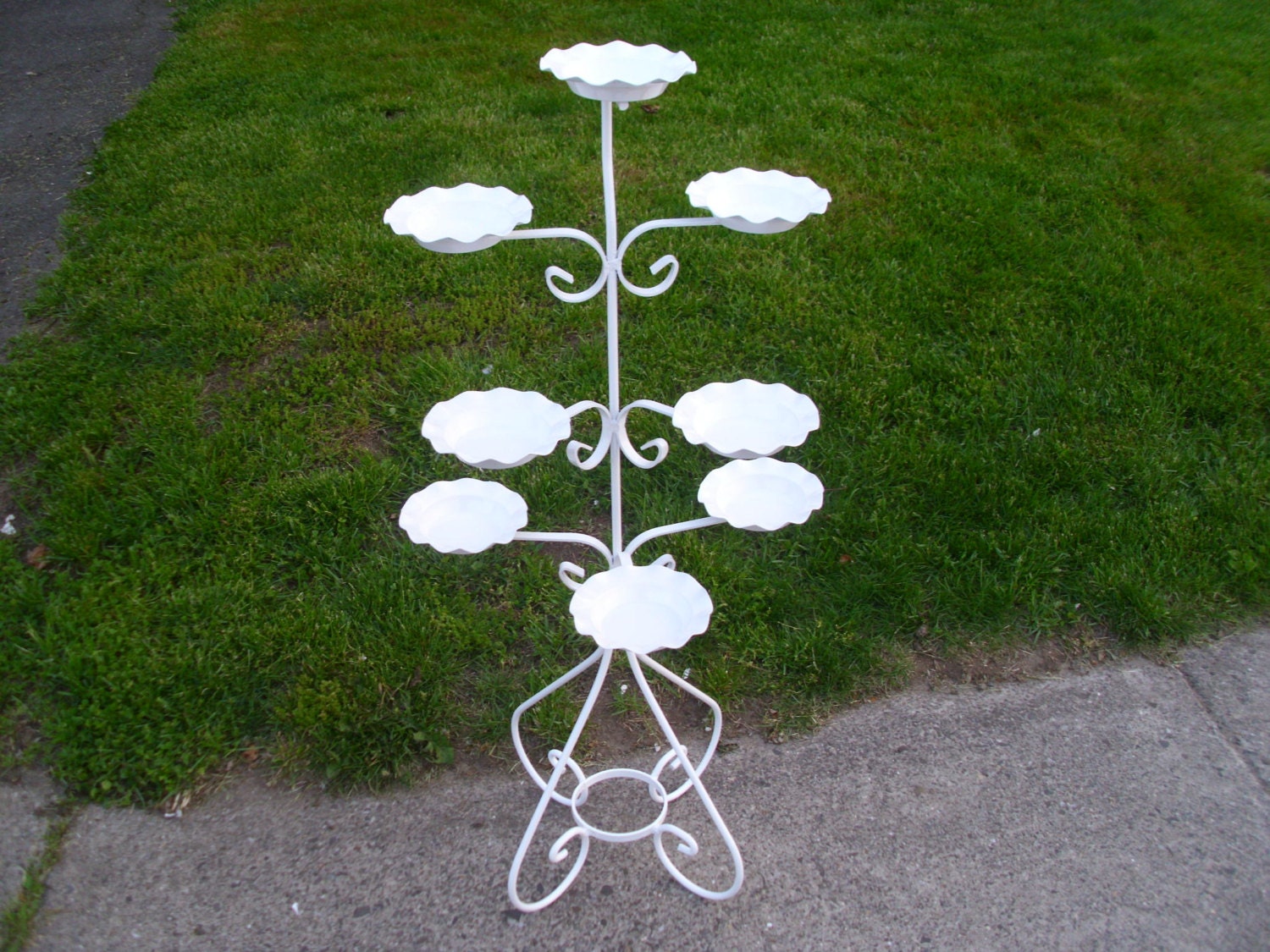 Vintage Wrought Iron Planter