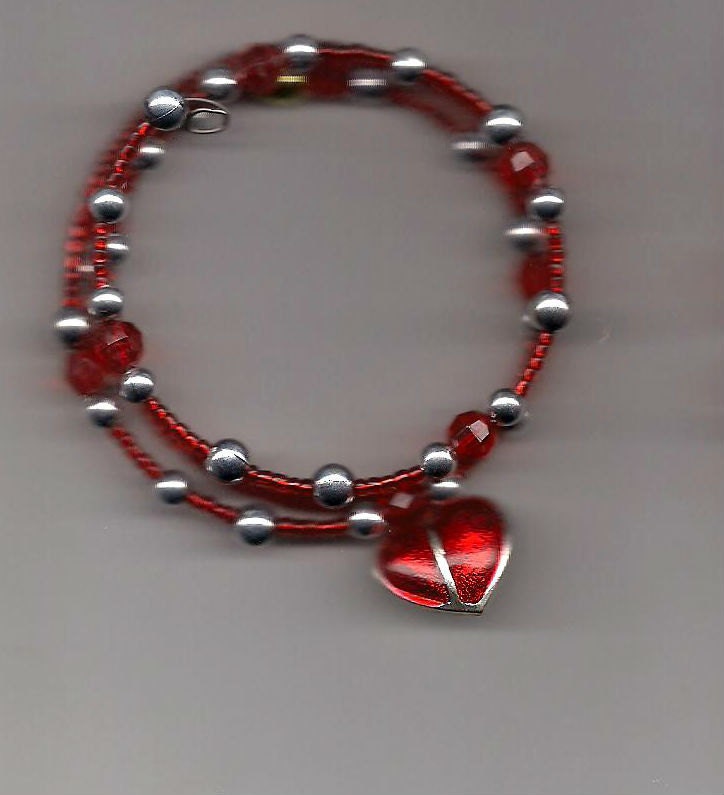 Paranormal Is In My Blood Heart Bracelet