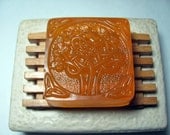 Celtic Design Soap - Satsuma Scented -   Handmade Soap - Vegan Soap - Glycerine Soap