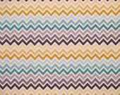 Multi Color Chevron Fitted Crib Sheet