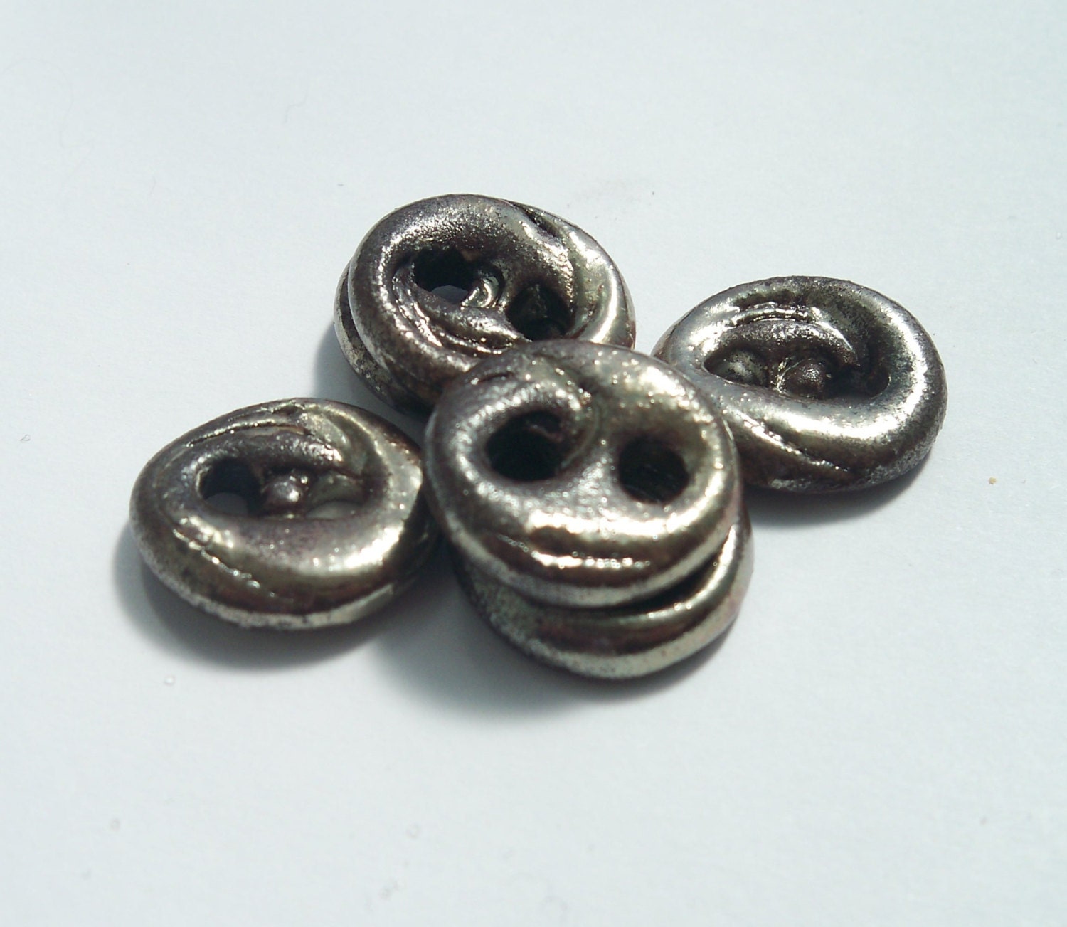 Shiny Things.....Ceramic Buttons