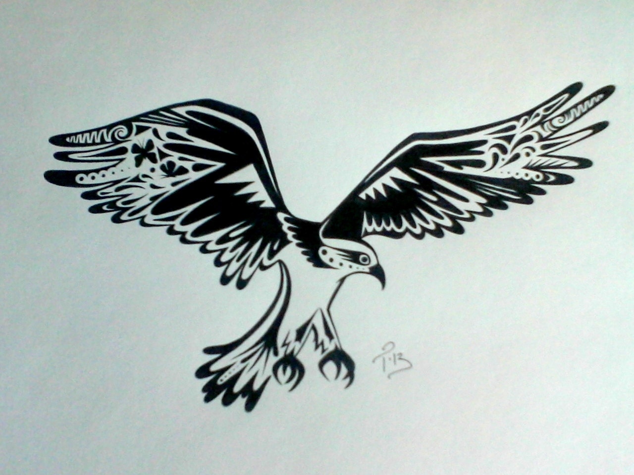 Custom Ink Drawing Black & White Commissioned Artwork GREAT TATTOO Designs