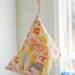 Wash bag for kids and light travelling- oilcloth fabric