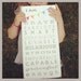 I am Brave ... I am Enough with Bunting Typography Word Art Sign - Motivational - New Fun Size