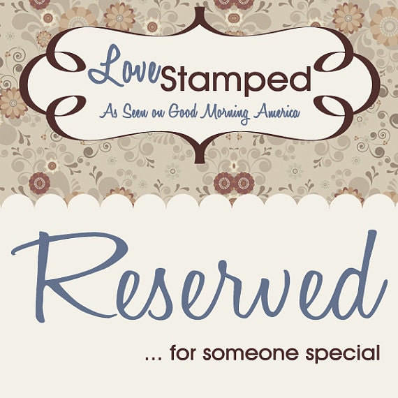 Reserved for SALLY