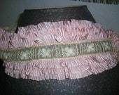 Antique band style 1920s hat, bonnet, nite cap, flapper