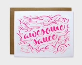 Exclaim Card - Awesome Sauce
