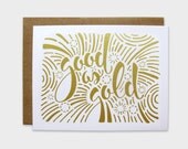 Exclaim Card - Good as Gold
