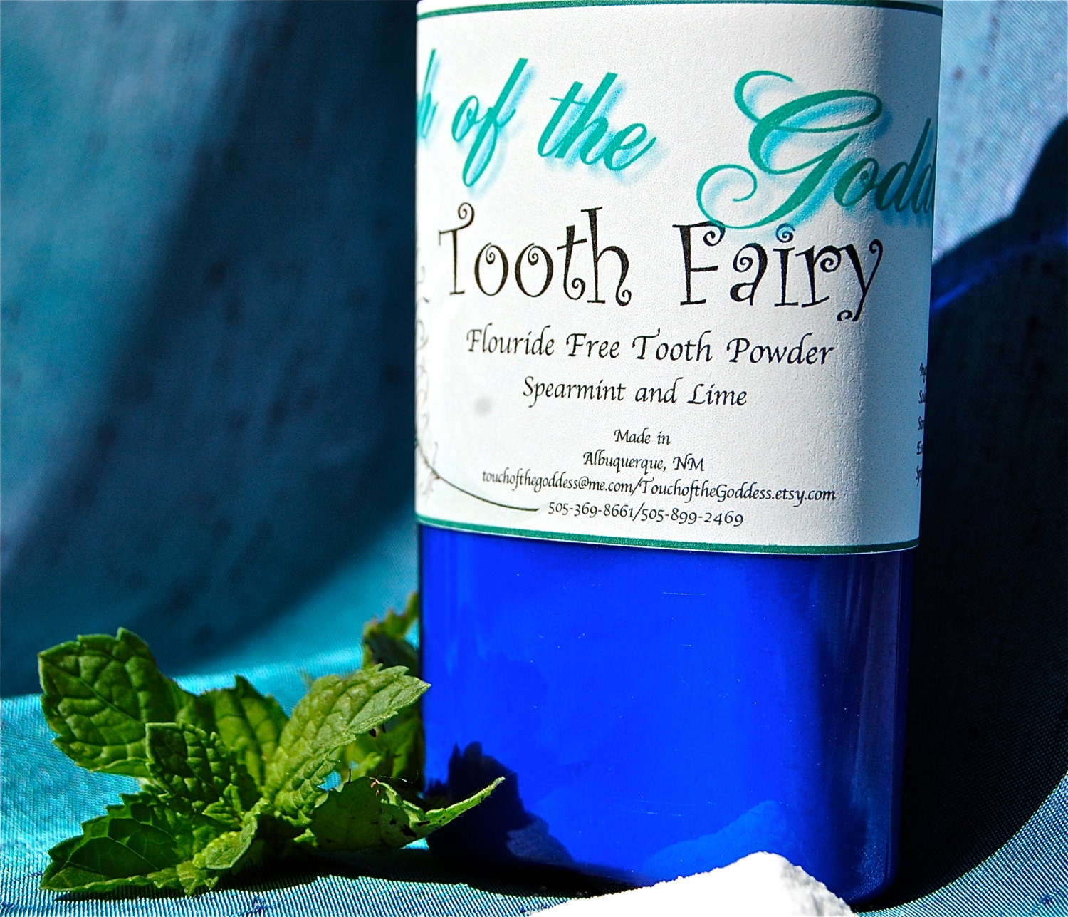 Spearmint Tooth Fairy Flouride Free Toothpower