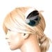 Bridal Hair Accessory,Bridal head piece,Bridal Fascinator, Peacock Feathers Fascinator,peacock feather wedding accessories