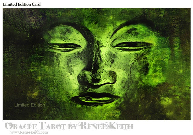 Limited Edition Oracle Card - Green (Color Series): Buddha