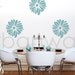 Vinyl Wall Sticker Decal Art, Pretty Flower Pattern