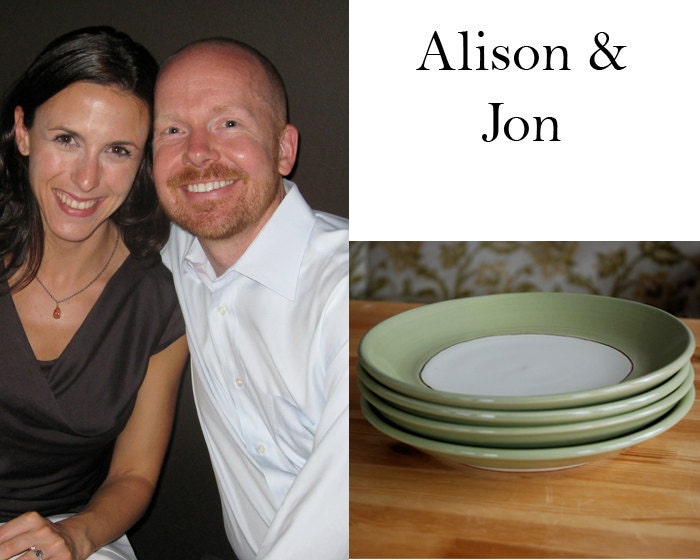 Salad Plates for Alison and Jon