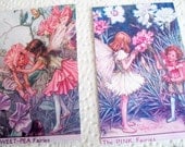 8 Fairy Gift/Thank You Tags with Vintage Images