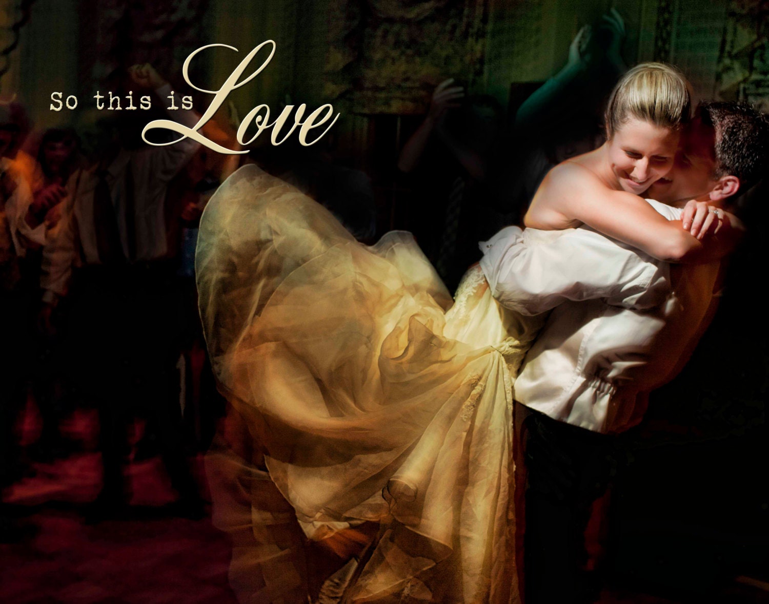 Personalized  wedding or anniversary gift Your Photo short quote