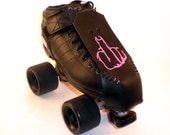 Roller Derby Toe Guards - The Finger - Pink