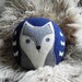 the Silver Fox : Plush Cameo Cushion