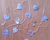 Map Heart Garland 6ft